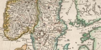 Kort over gamle Finland
